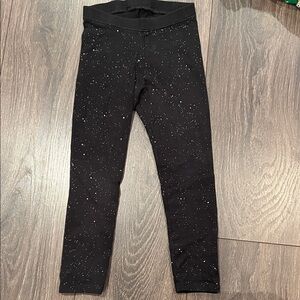 Cat & Jack Black Sparkle Leggings